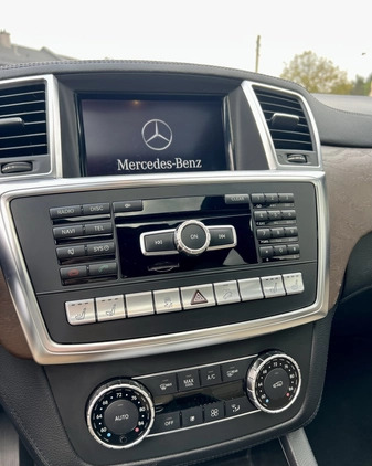 Mercedes-Benz ML cena 124000 przebieg: 116000, rok produkcji 2013 z Niepołomice małe 29